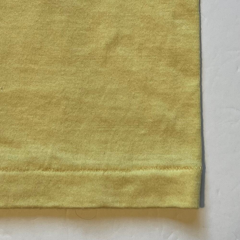 True Vintage 70s Baskin Robbins Ice Cream Rainbow T Shirt Single Stitch L Snack - Picture 6 of 9